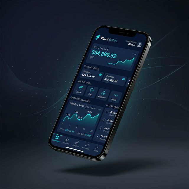 FinTech mobile banking application